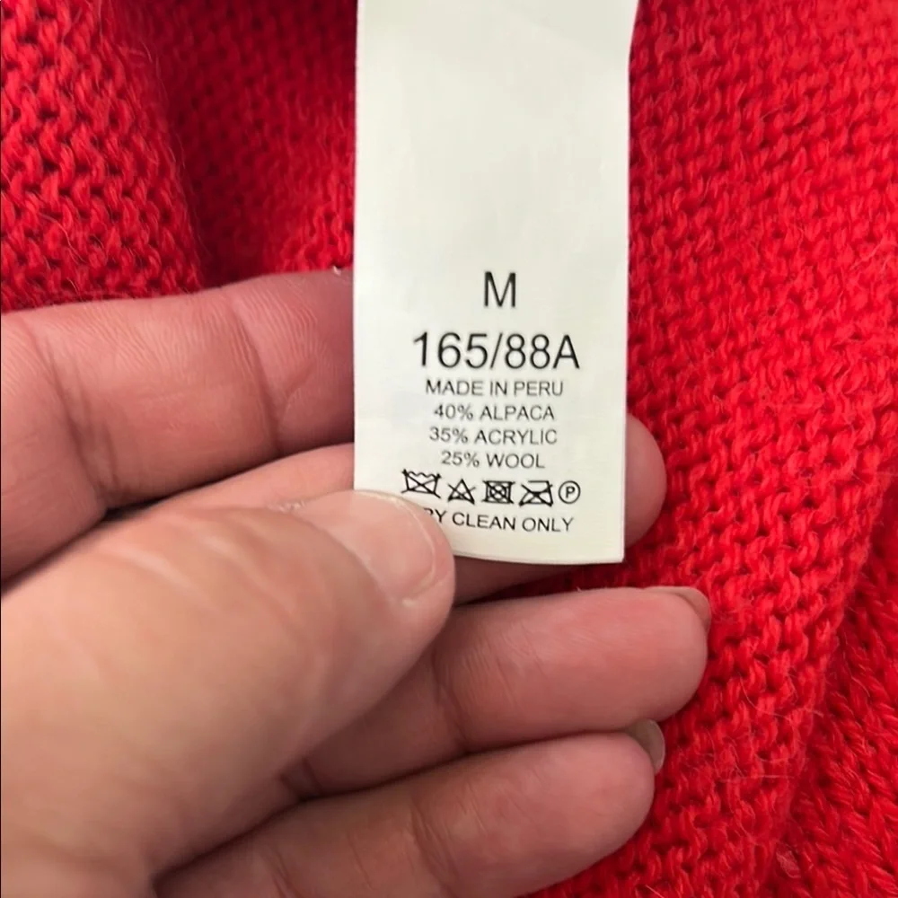 Kate Spade Red Sweater with Dice Design